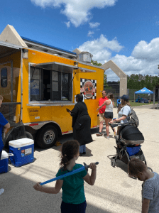 Food trucks at Expo