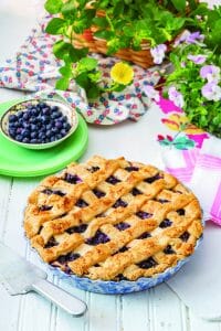 Brenda Gantts Blueberry Pie