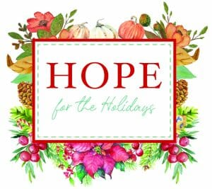 Hope for the holidays logo