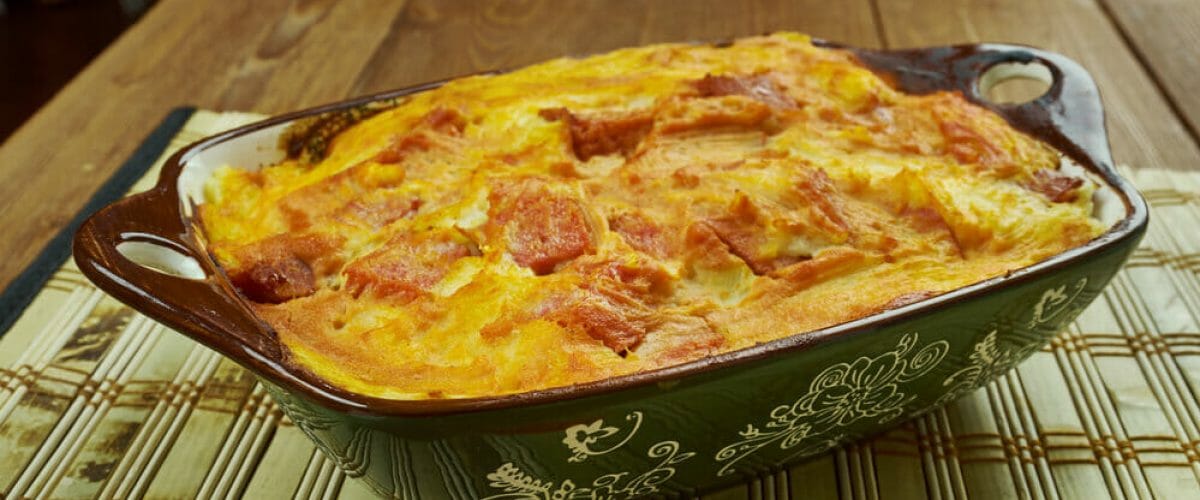 Cheesy Sausage Potato Casserole