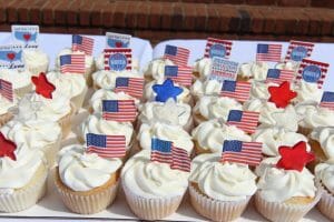 Cupcakes at George Washingtons Birthday