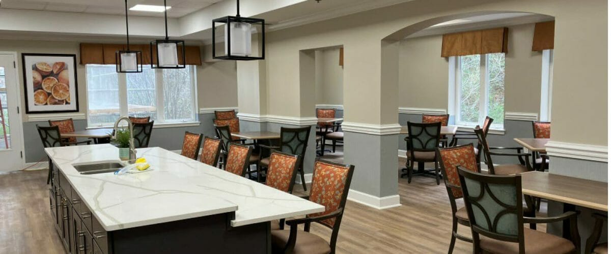 Dining Room at Clare Bridge Crossings 1