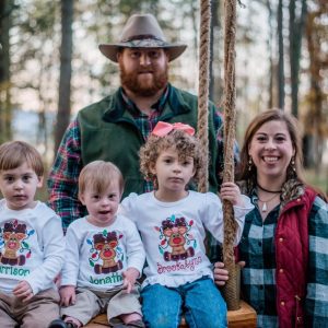 Brady Earl and family