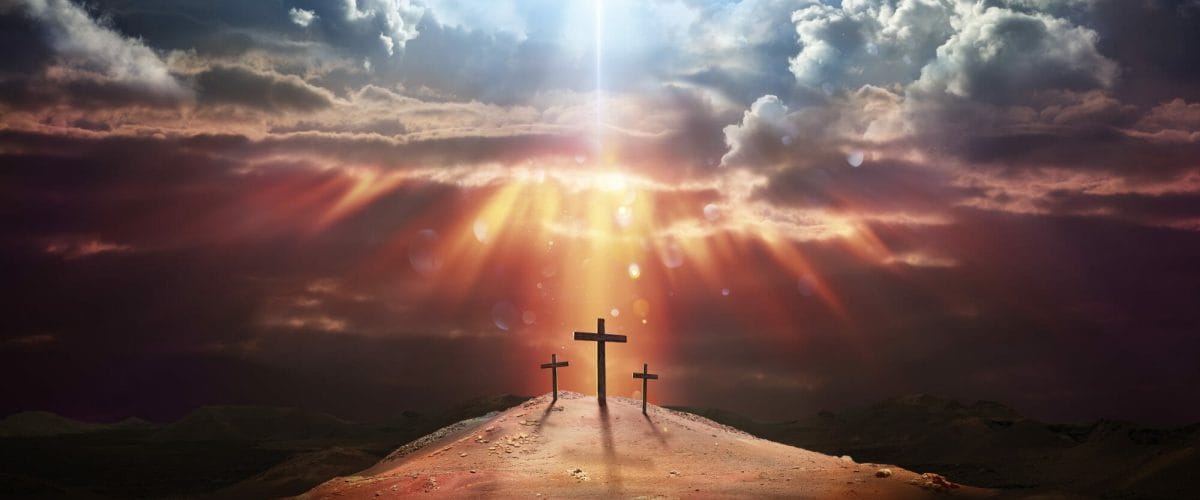 bigstock Resurrection Light Cross Sha 472768017