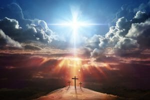 bigstock Resurrection Light Cross Sha 472768017