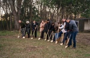 Restoration Home groundbreaking