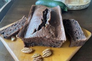 Chocolate zucchini bread