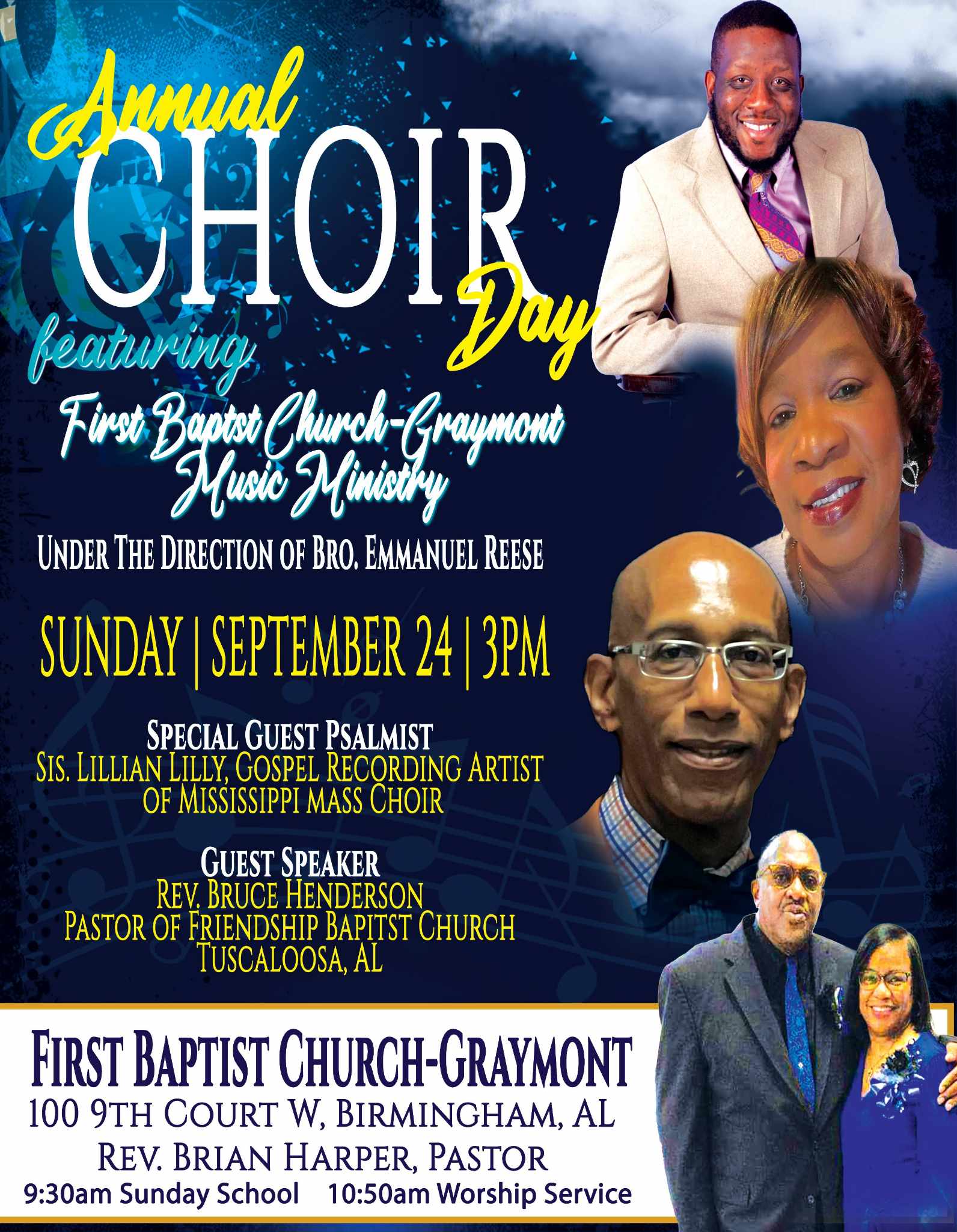 Annual Choir Day with First Baptist Church-Graymont - Birmingham ...