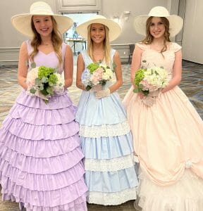 Hoover Belles in Gowns