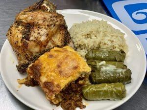 Greek Festival food