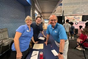 Laurie with Mark and Mayor Brocato