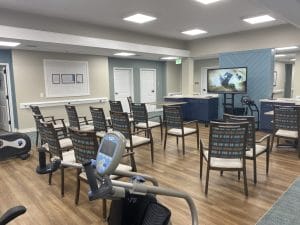 Brookdale activity room