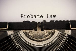 bigstock Probate Law Text Typed On An O 468833901