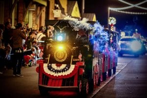Cullman's Christkindlmarkt train image