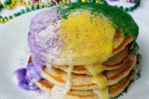 King Cake Pancakes