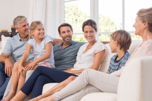 bigstock Happy generation family sittin 145840460