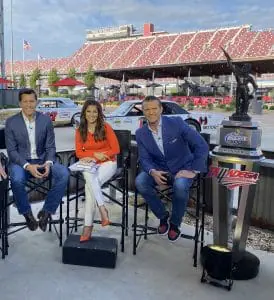 Hegseth at Talladega Superspeedway