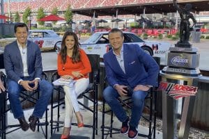 Hegseth at Talladega Superspeedway