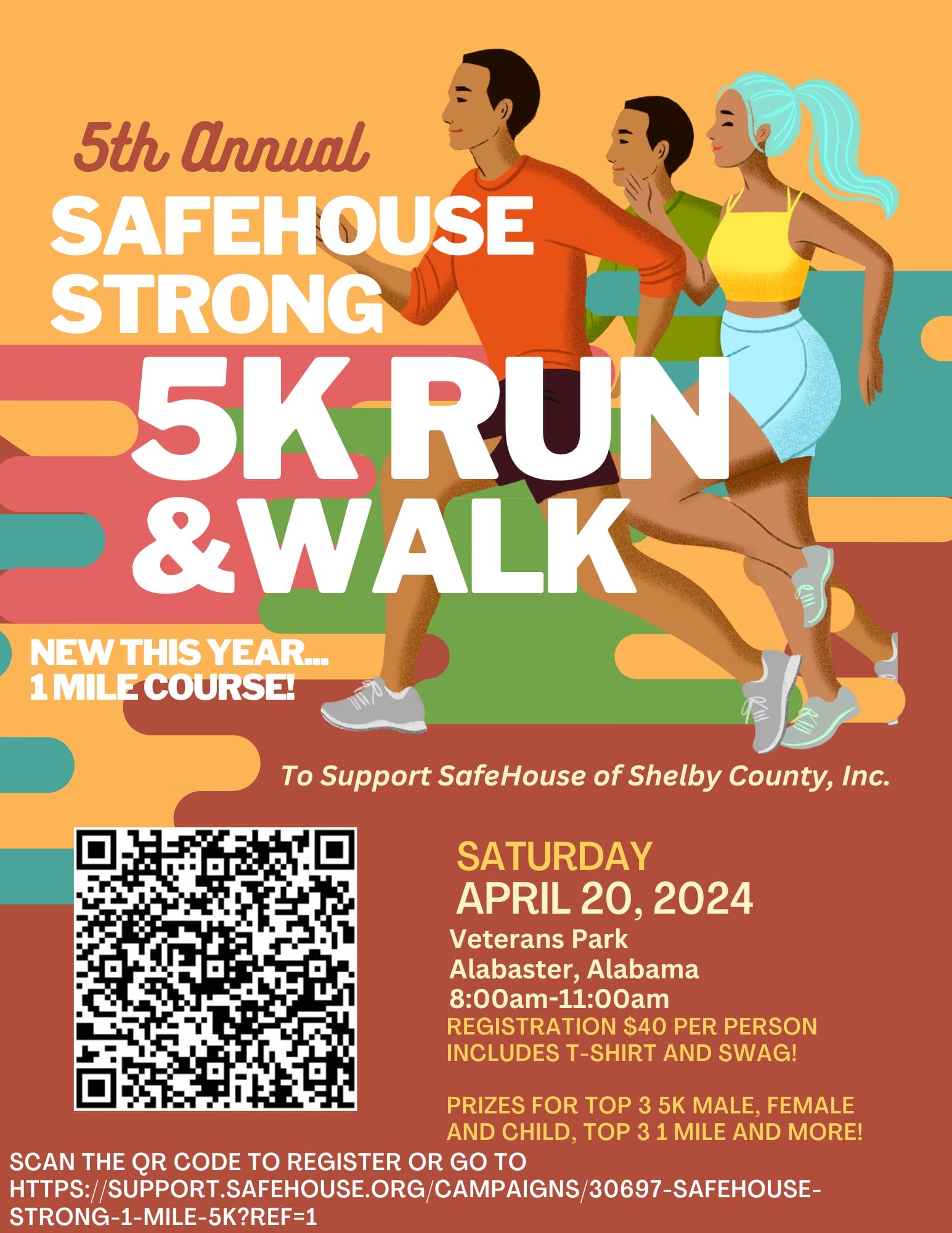 5K Run & Walk Flyer