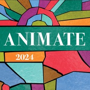 Animate stained glass