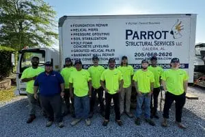 Parrot Structural Services Team Photo