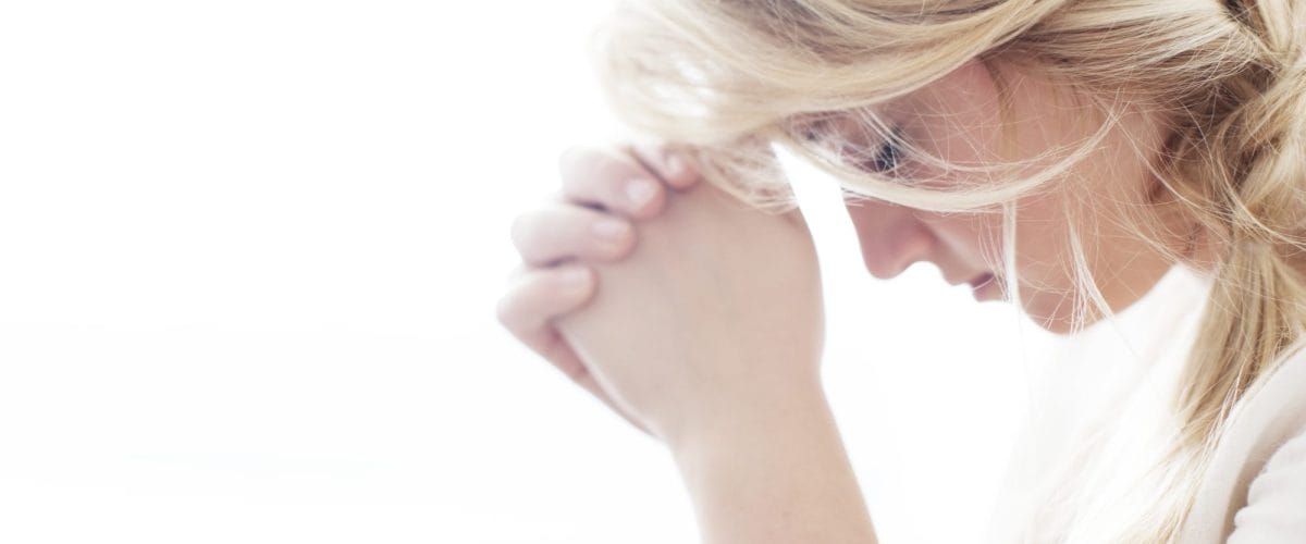 woman praying