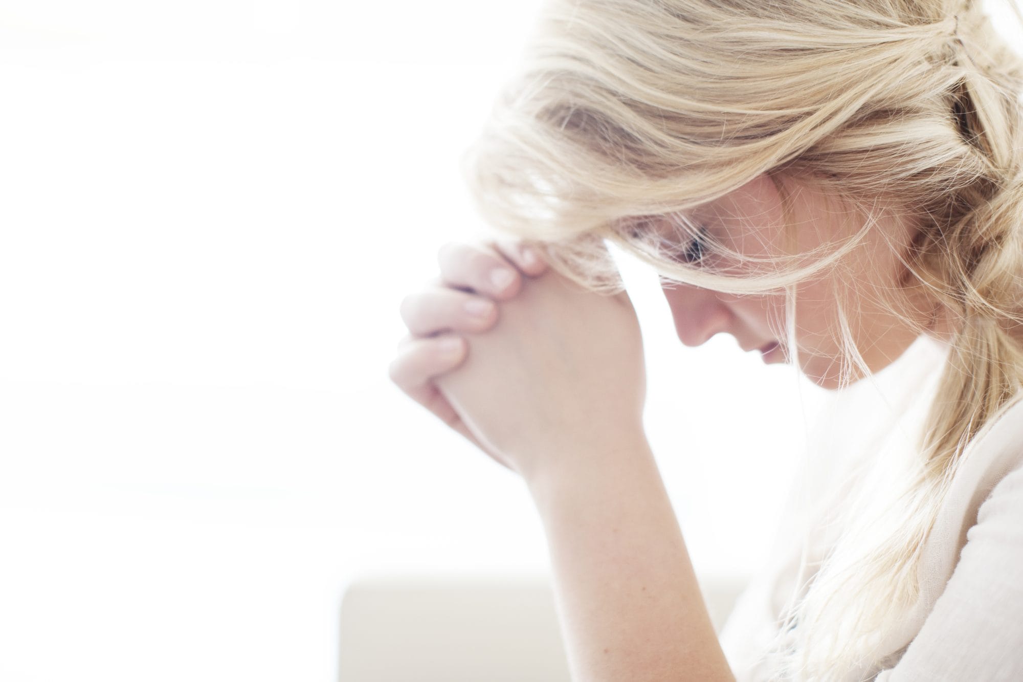 woman praying