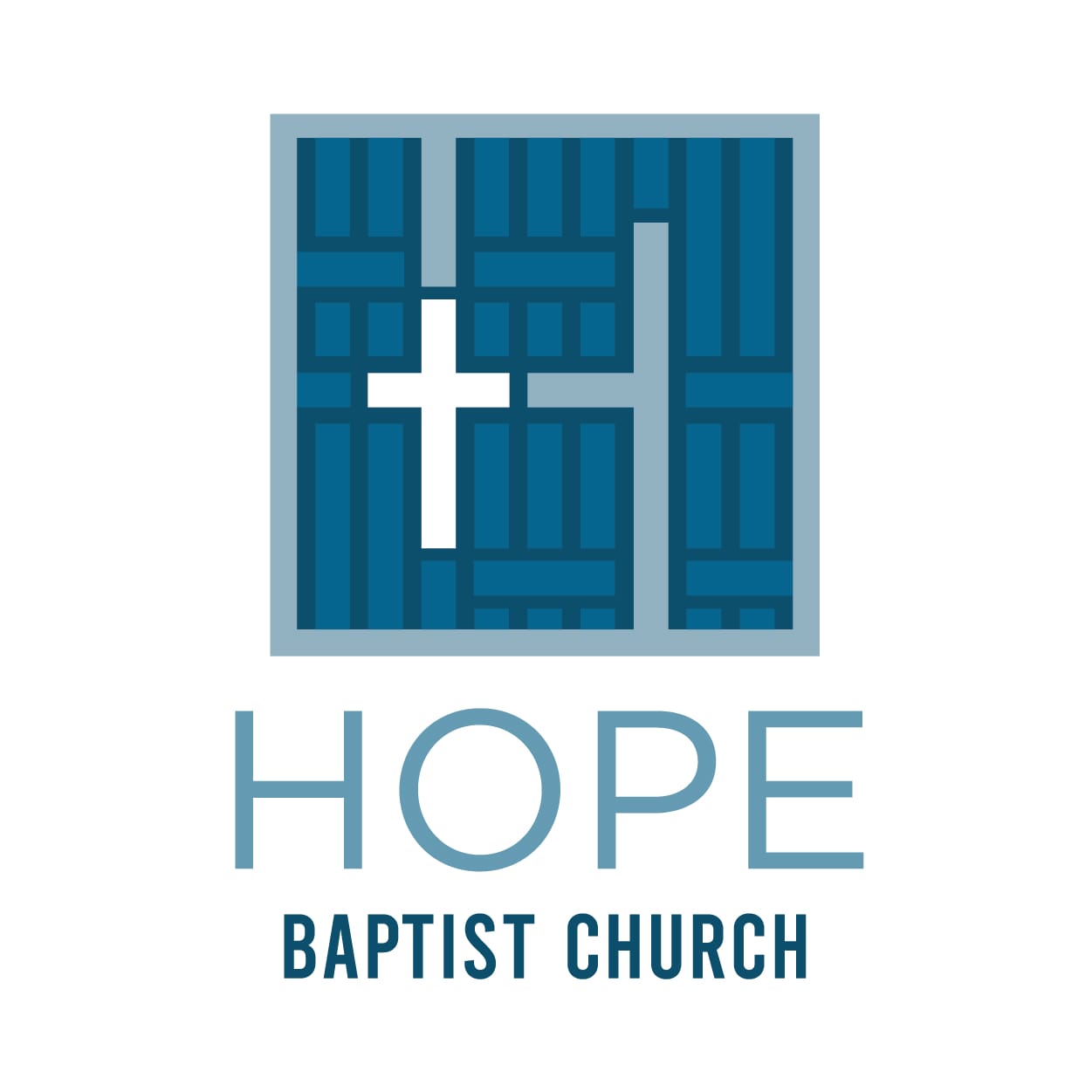 Hope Baptist logo HBC vertical