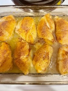 Peach Dumplings