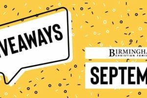 September Giveaways