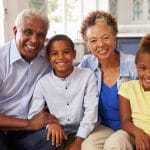 bigstock Grandparents and their young g 124792487