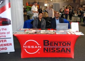 Benton Nissan Booth