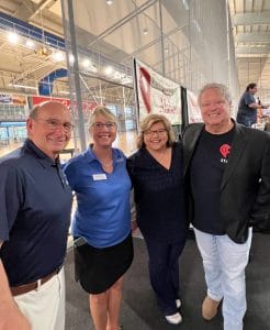 Hoover Mayor with Janice, Laurie and JT