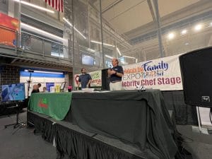 Mayor Brocato on Celebrity Chef Stage