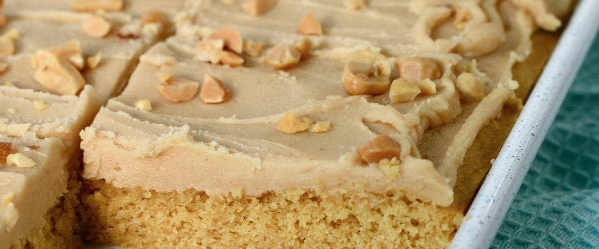 Peanut Butter Sheet Cake