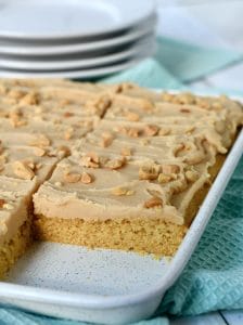 Peanut Butter Sheet Cake