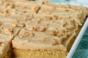 Peanut Butter Sheet Cake