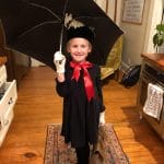 Walt Merrell's daughter dressed up