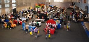 Wide View of Expo floor