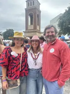 Bay, Hannah and Walt at Ole Miss