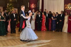 Dancing on A Cinderella Christmas Ball