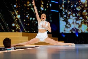 Abbie Stockard dancing during Miss America Competition Photo Courtesy Houston M Photography