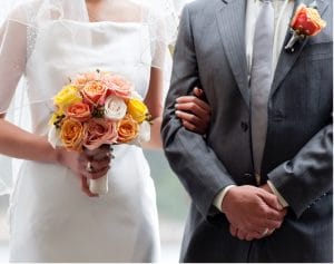 Bride and groom