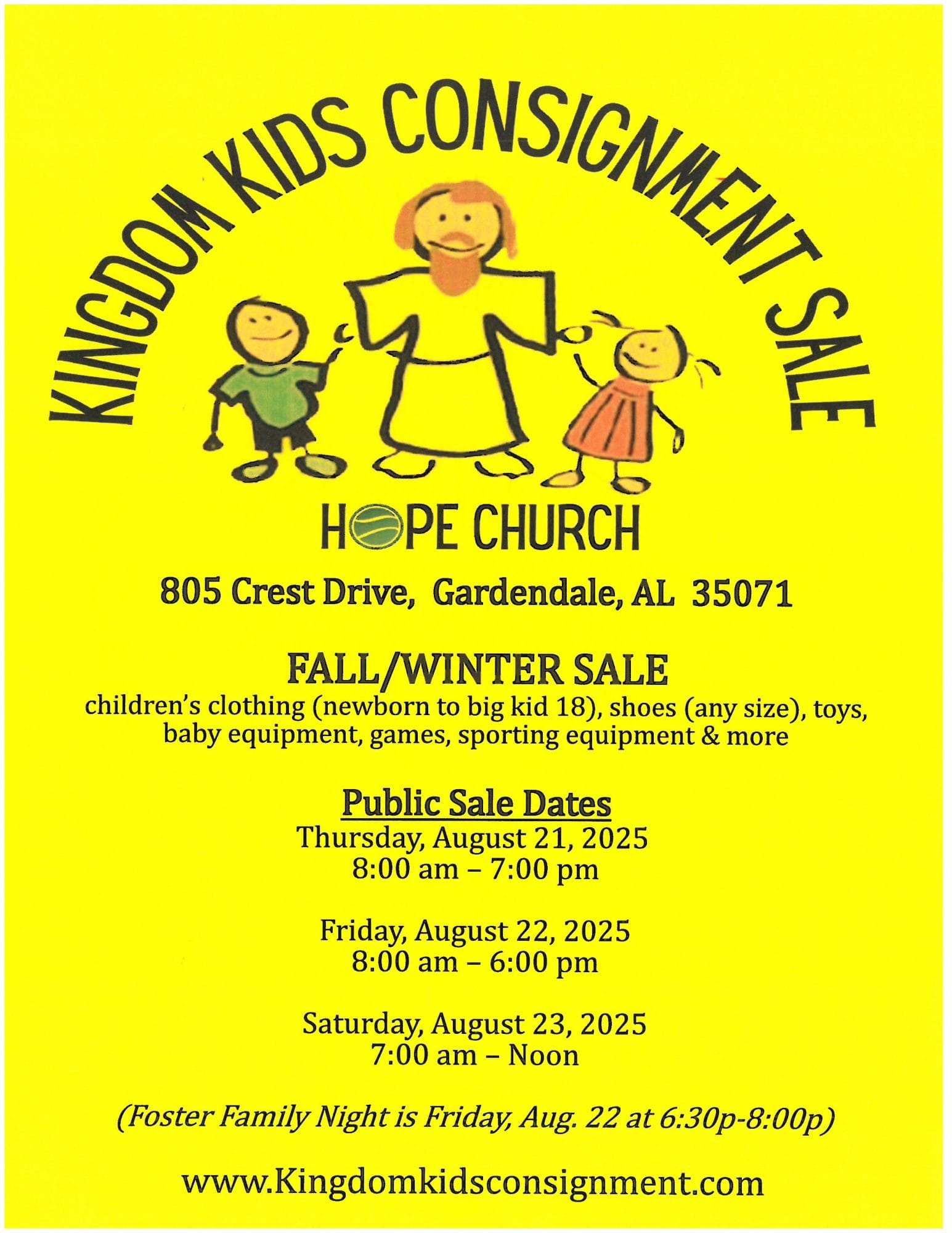 Ad Kingdom Kids FULL PAGE UNSIZED Aug 2025 BCF