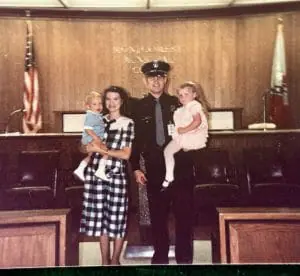 Standridge family at swearing in (1)