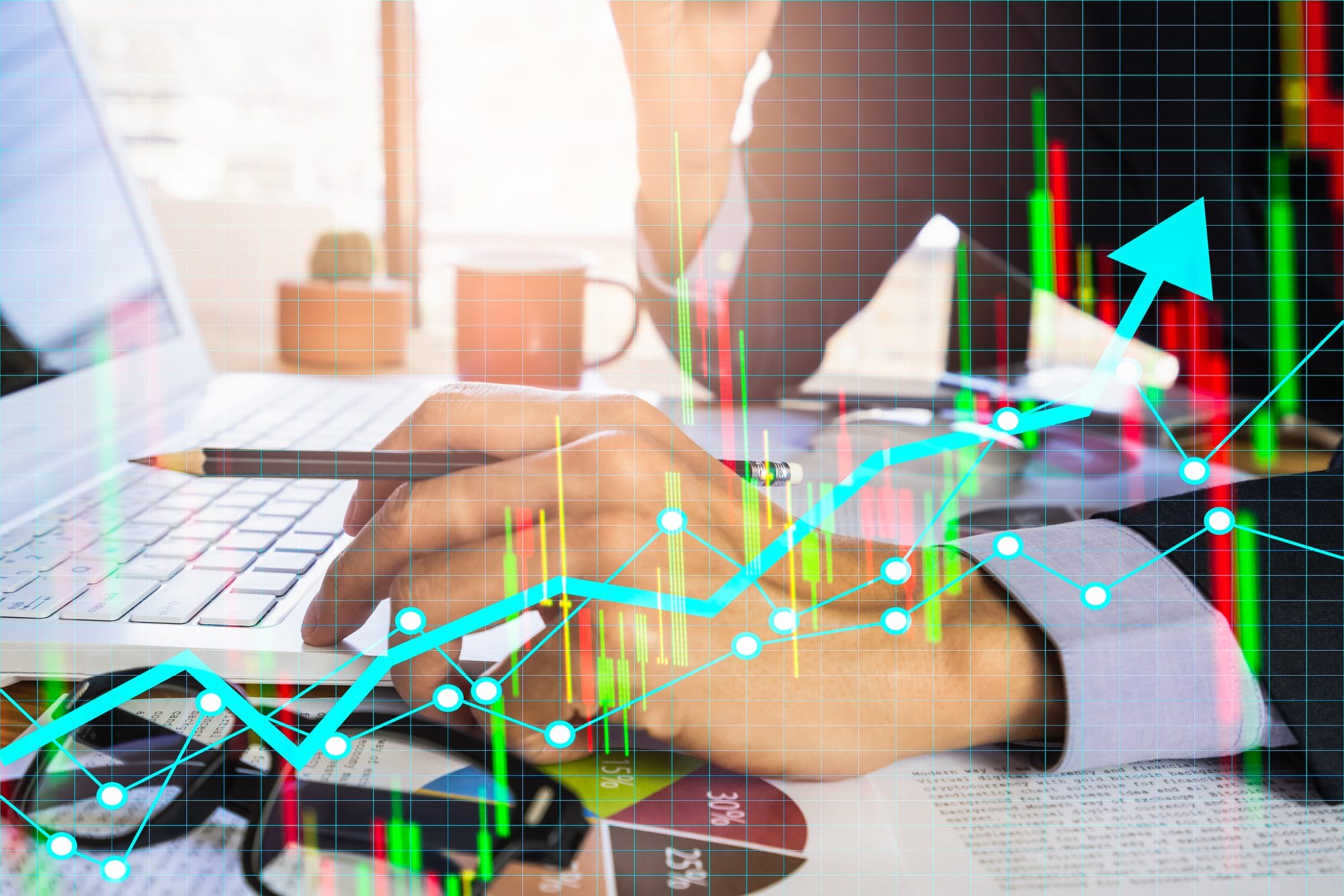 bigstock Stock Market Or Forex Trading 287523859