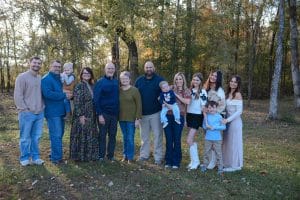 Mama Sue with family