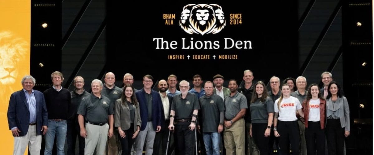 The Lions Den Group photo