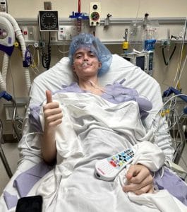 McPherson in hospital