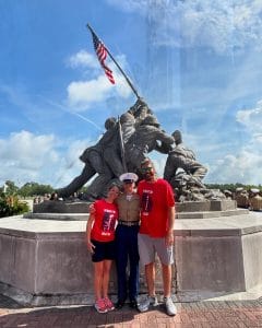 Hunter and his houseparents